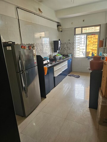 Kitchen in 3 BHK Apartment at SSD Goregaon Pearl CHSL, Goregaon West – for Rent