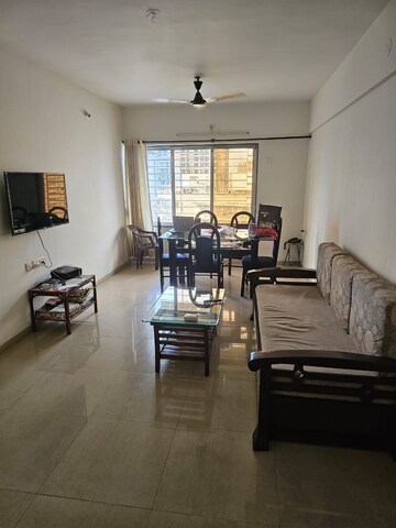 Living Room in 3 BHK Apartment at SSD Goregaon Pearl CHSL, Goregaon West – for Rent