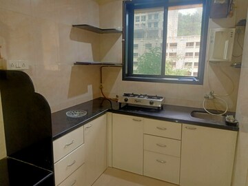 Kitchen in 1 BHK Apartment at Hiranandani Gardens Kingston, Powai – for Rent