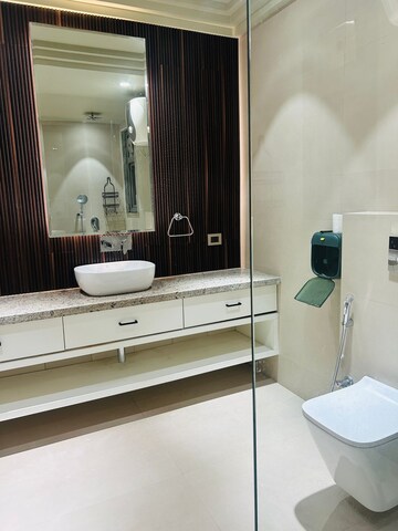 Balcony in 3 BHK Builder Floor at Unitech South City II, Sector 50 – for Rent