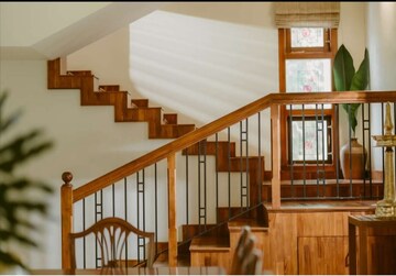 Staircase in 4 BHK Independent House at Gv Residency – for Sale