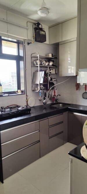 Kitchen in 2 BHK Apartment at Hiranandani Princeton CHS, Powai – for Rent