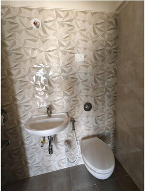 Bathroom in 2 BHK Apartment at Piramal Vaikunth, Balkum Pada – for Rent