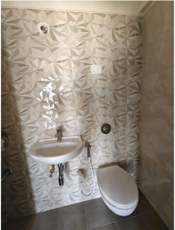 Bathroom in 2 BHK Apartment at Piramal Vaikunth, Balkum Pada – for Rent