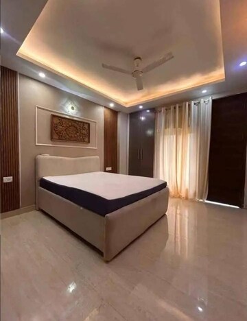 Master Bedroom in 1 BHK Builder Floor at Chattarpur – for Rent