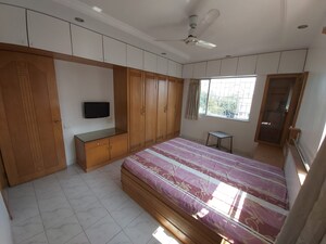 Bedroom in 3 BHK Penthouse at Vyas Anudatta CHS, Rambaug Colony – for Rent