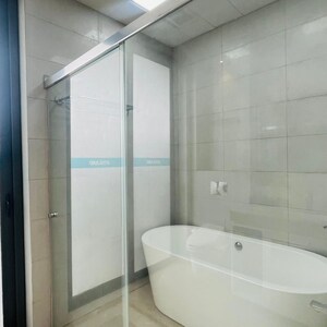 Bathroom in 3.5 BHK Apartment at Risland Sky Mansion, Chattarpur – for Rent