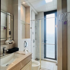 Kitchen in 3.5 BHK Apartment at Risland Sky Mansion, Chattarpur – for Rent