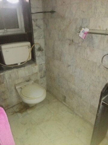Bathroom in 2 BHK Apartment at Sea Lord, Cuffe Parade – for Rent