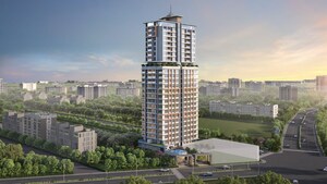 3 BHK Apartment – Exterior View View at Trustfort Icon, Mundhwa - for Sale