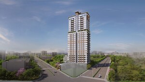 3 BHK Apartment – Exterior View View at Trustfort Icon, Mundhwa - for Sale