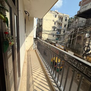 Balcony in 2 BHK Apartment at Palm Residency Chhatarpur, Rajpur Khurd Extension – for Rent