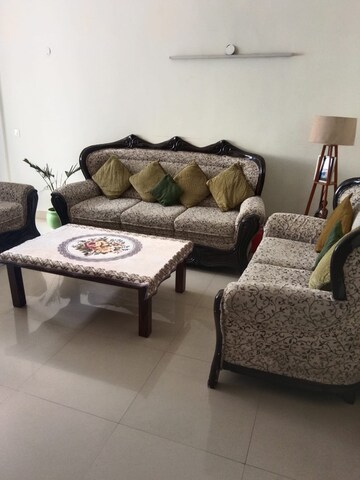 Living Room in 3 BHK Apartment at Anant Raj Maceo, Sector 91 – for Rent