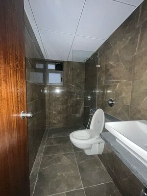 Bathroom in 3 BHK Apartment at Goel Ganga Utopia, Bavdhan – for Rent