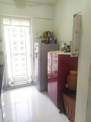 Kitchen in 1 BHK Apartment at Puranik Aarambh, Ghodbunder Road – for Rent
