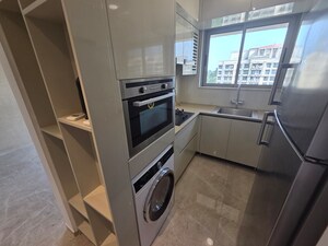 Kitchen in 1 BHK Apartment at Hiranandani Regent Hill, Powai – for Rent