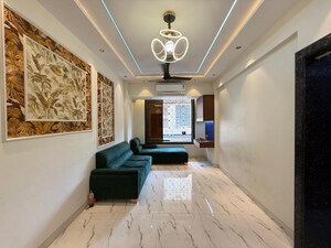 Living Room in 2 BHK Apartment at Seawoods – for Rent