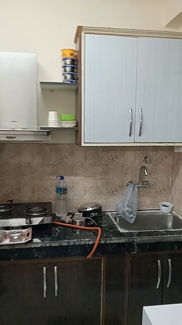 Kitchen in 2.5 BHK Apartment at Eureka Diya Green City, Raj Nagar Extension – for Rent