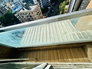 Balcony in 3 BHK Apartment at Seawoods – for Rent