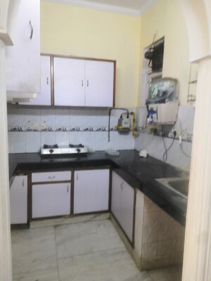 Kitchen in 2 BHK Builder Floor at Lajpat Nagar – for Rent