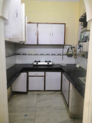 Kitchen in 2 BHK Builder Floor at Lajpat Nagar – for Rent
