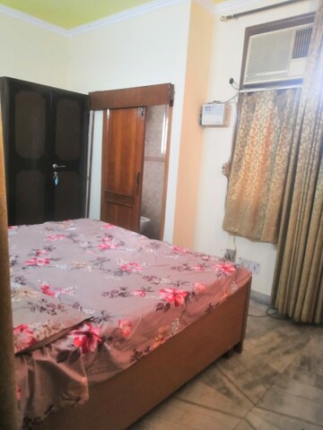 Bedroom in 2 BHK Builder Floor at Lajpat Nagar – for Rent
