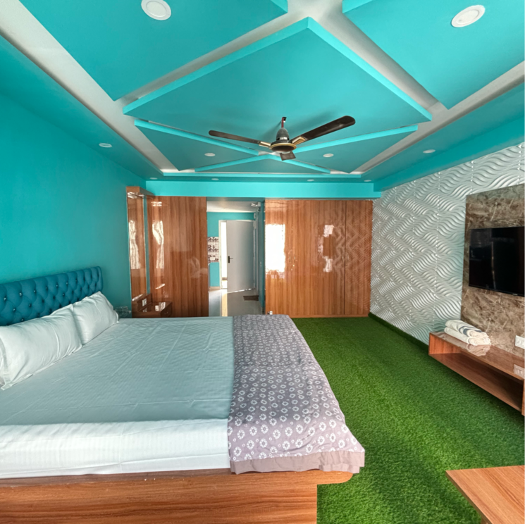 Bedroom, siddha-xanadu-studio Studio 650 Sq.Ft. Apartment In Bablatala Kolkata 9311197