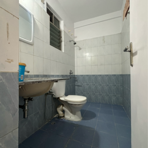 Bathroom in 3 BHK Apartment at Ideal Enclave Rajarhat New Town, Bablatala – for Rent