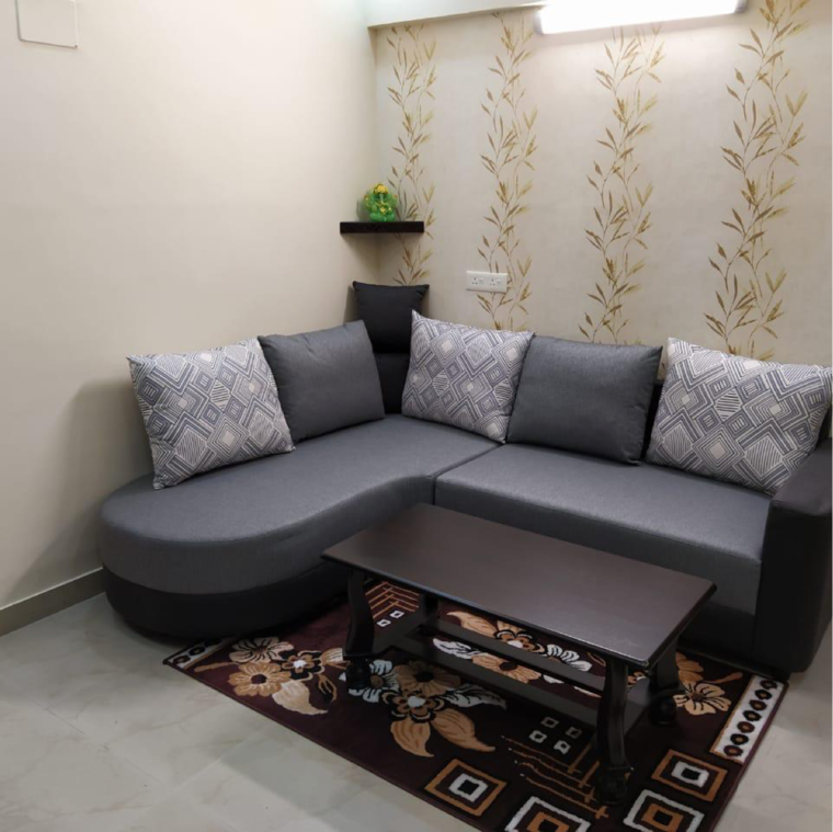 Living Room, gangotri-pratistha 2 Bedroom 950 Sq.Ft. Apartment In Bablatala Kolkata 9311203