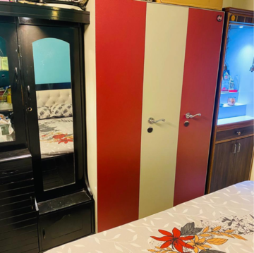 Bedroom in 2 BHK Apartment at Gangotri Pratistha, Bablatala – for Rent