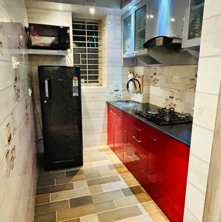 Kitchen, gangotri-pratistha 2 Bedroom 950 Sq.Ft. Apartment In Bablatala Kolkata 9311203