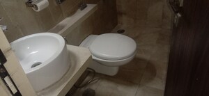 Bathroom in 2 BHK Apartment at K Raheja Heights, Malad East – for Rent