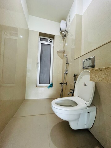 Bathroom in 2 BHK Apartment at L&T Seawoods Residences Phase 2, Seawoods – for Rent