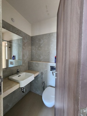 Attached Bathroom in 2 BHK Apartment at L & T Seawoods Residences Phase 1 Part A, Seawoods – for Rent