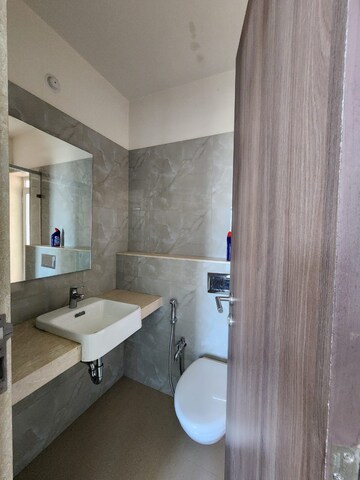 Attached Bathroom in 2 BHK Apartment at L & T Seawoods Residences Phase 1 Part A, Seawoods – for Rent