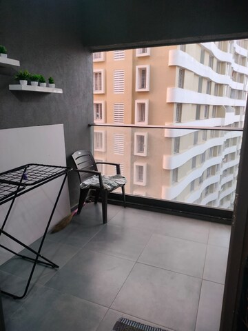 Balcony in 2 BHK Apartment at Sushant CHS Pashan, Pashan – for Rent