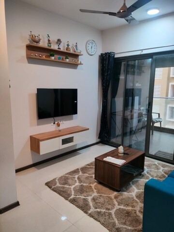 Living Room in 3 BHK Apartment at Omkar Balewadi 37, Balewadi – for Rent