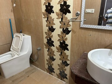 Bathroom in 2 BHK Builder Floor at Kohli One Malibu Town, Sector 47 – for Rent