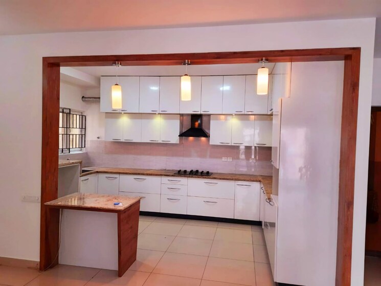Kitchen, brigade-northridge 3 Bedroom 1610 Sq.Ft. Apartment In Kogilu Road Bangalore 9311292