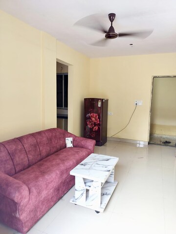 Living Room in 1 BHK Apartment at Seawoods – for Rent