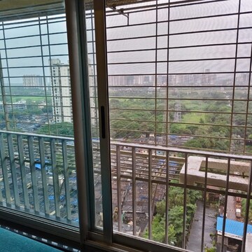 Balcony in 2 BHK Apartment at Adityaraj Building, Vikhroli East – for Rent