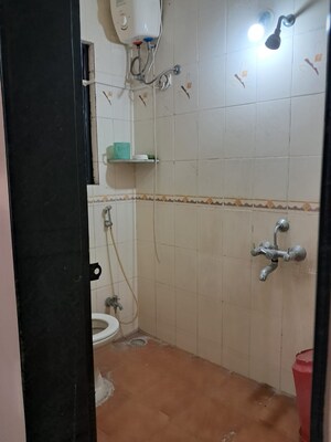 Bathroom in 2 BHK Apartment at Soham Industrial Complex, Pimpri Chinchwad Pcmc – for Rent
