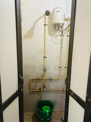 Bathroom in 1 BHK Apartment at Mahalaxmi CHS Worli, Worli – for Rent