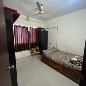 Bedroom in 1 BHK Apartment at Sara Metroville, Punawale – for Rent
