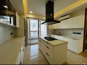 Kitchen in 4 BHK Builder Floor at Unitech Arcadia, South City 2 – for Sale