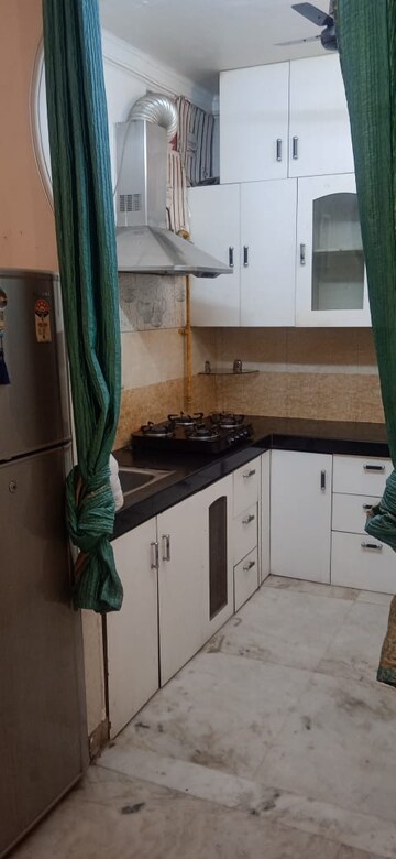 Kitchen in 2 BHK Builder Floor at Lajpat Nagar – for Rent