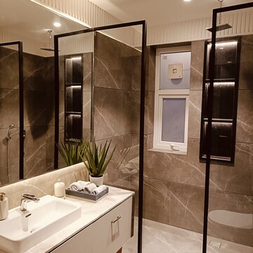 Bathroom in 4 BHK Builder Floor at Anant Raj Ashok Estate, Sector 63a – for Sale