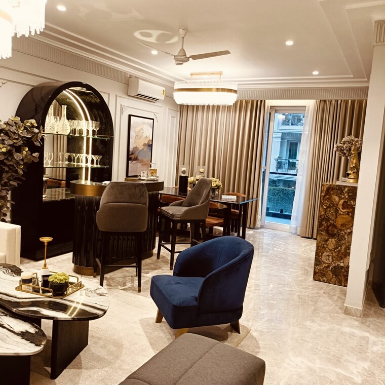 Living Room, anant-raj-ashok-estate 4 Bedroom 2750 Sq.Ft. Builder Floor In Sector 63a Gurgaon 9311422