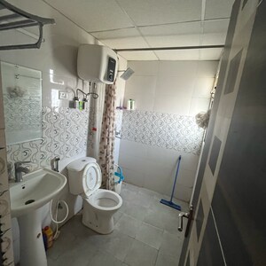 Bathroom in 3 BHK Apartment at Samridhi Grand Avenue, Ecotech 12 Greater Noida – for Rent