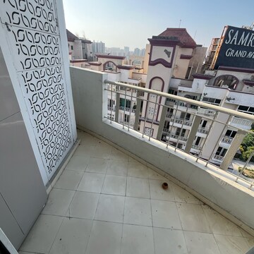 Balcony in 3 BHK Apartment at Samridhi Grand Avenue, Ecotech 12 Greater Noida – for Rent